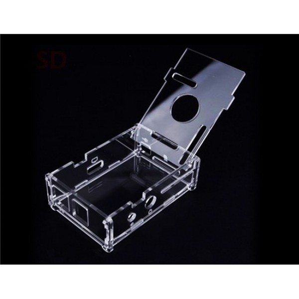 Acrylic Case for Raspberry Pi Model B+ (Brown)