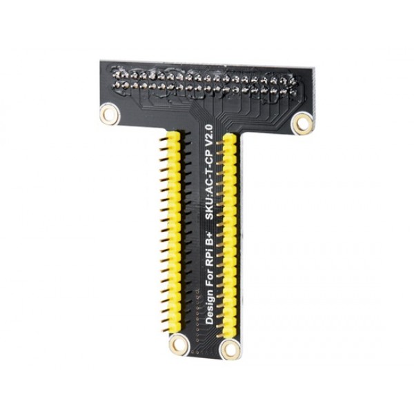 T-Cobbler Plus GPIO Expansion-Board for Raspberry Pi B+ (Black)