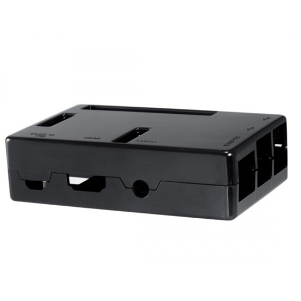 Waveshare G-Type Acrylic Case for Raspberry Pi Model B+ (Black)
