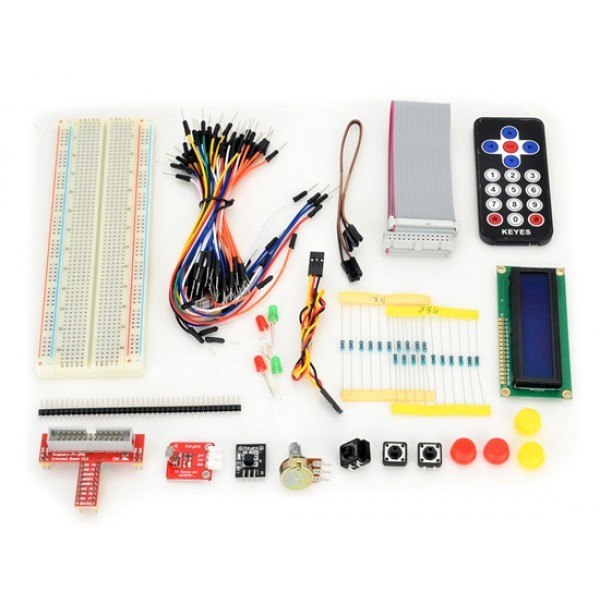 KEYES Electronic Parts Pack for Raspberry Pi (Black Remote Contr