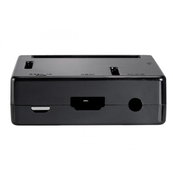 Protective ABS Plastic Case for Raspberry Pi A+ (Black)