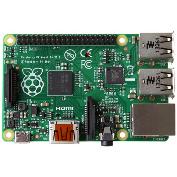 Raspberry Pi Model B+ 512MB (Green)