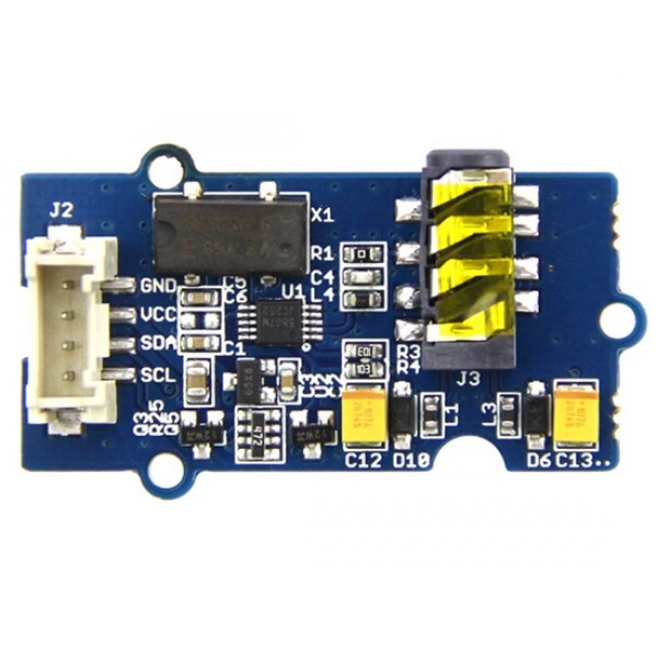Grove - I2C FM Receiver Wideband FM Receiver Module (Blue)