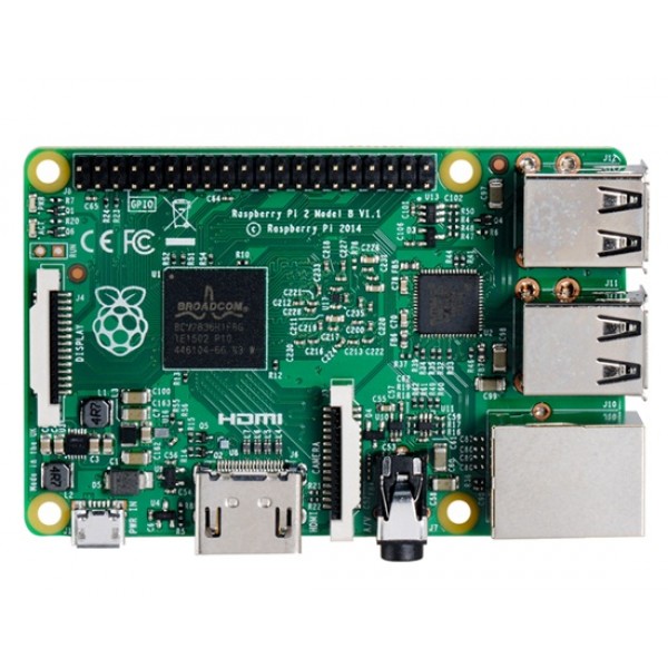 Raspberry Pi 2 Model B ARM Cortex-A7 Quad Core CPU 900MHz 1GB RA