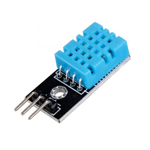 DHT11 3-Pin Digital Temperature Humidity Sensor Module with Cabl