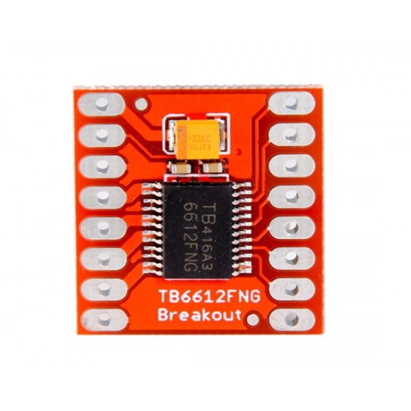 TB6612FNG 1A 2-CH Driving Board Module for Motor (Red)