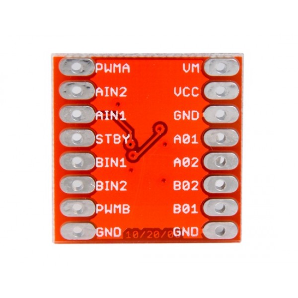 TB6612FNG 1A 2-CH Driving Board Module for Motor (Red)