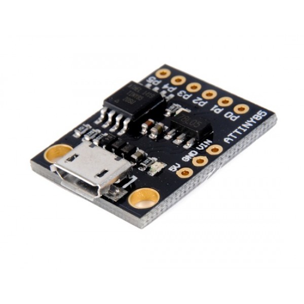 Mini Universal ATTINY85 Development Board for Arduino (Black)