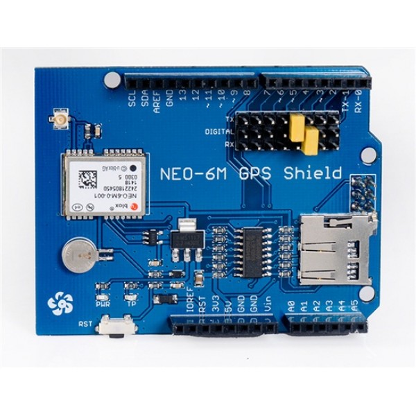 GPS Recording Expansion Board with TF Card Slot for Arduino